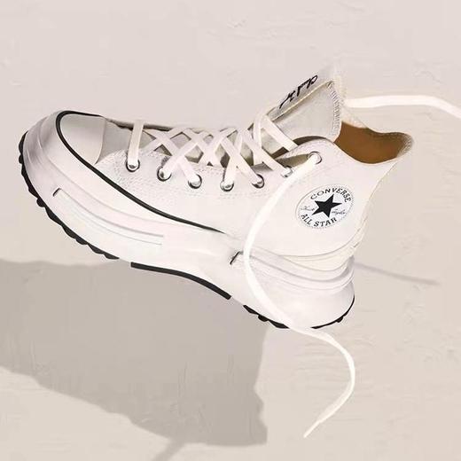 匡威  夹心厚底鞋白色 商品图2