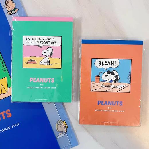 日本太阳星SUN-STAR新款史努比限定便签本册A6 商品图0