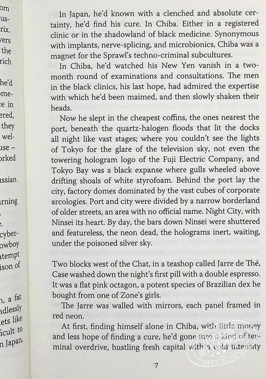 【中商原版】神经漫游者 科幻大师佳作系列 英文原版 Neuromancer The Best of the SF Masterworks 商品图6