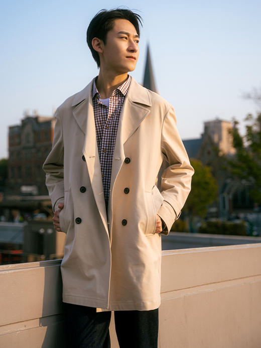 callisto设计师推荐款肯辛顿风衣 SSFES039BE 商品图0