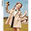 女童风衣外套春秋中长款洋气英伦风上衣90-160cm 商品缩略图1
