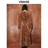 VIMAGE纬漫纪冬季新款时尚百搭高级舒适连衣裙V2007625 商品缩略图4