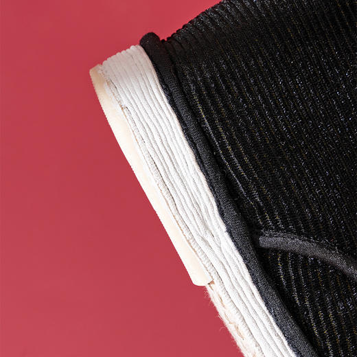 内联升童鞋手工棉鞋千层底三眼灯芯绒棉鞋5294C 商品图7