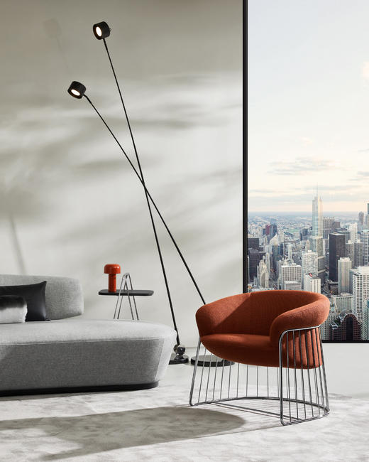 Wave 休闲椅 | 皮布面料可选，详询客服 商品图3