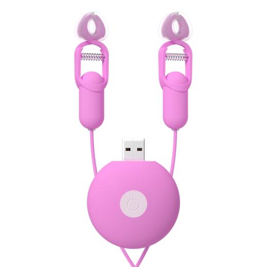 GALAKU电动乳夹充电女用震动女乳夹子按摩器成人情趣性用品女代发 商品图4