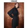 VIMAGE纬漫纪冬季新款气质收腰显瘦休闲连衣裙V2007623 商品缩略图3