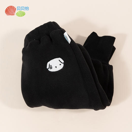 贝贝怡童装儿童保暖束脚运动裤男童长裤冬季冬装加厚加绒休闲裤子234K2558
 商品图3