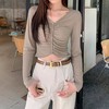 裁缝学苑AS117 V领防晒针织衫纸样打底女装罩衫长袖t恤裁剪衣服图 商品缩略图2