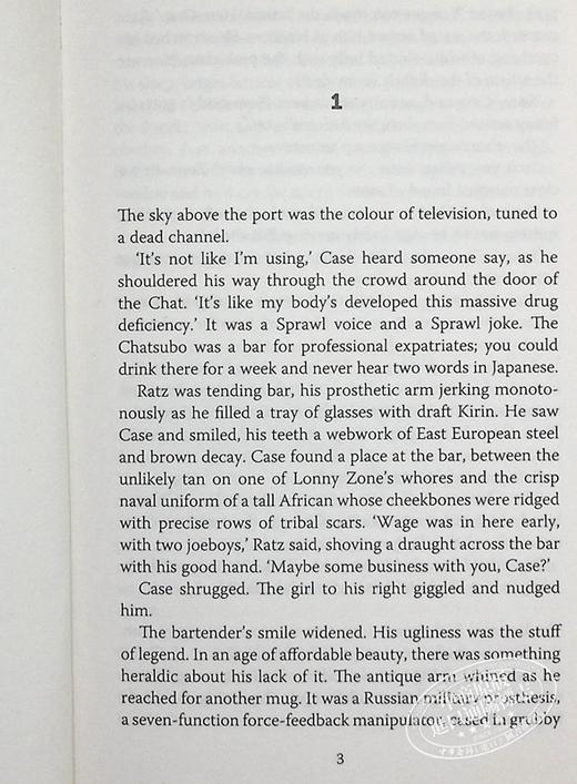 【中商原版】神经漫游者 科幻大师佳作系列 英文原版 Neuromancer The Best of the SF Masterworks 商品图4