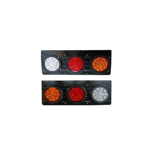 三联尾灯带架LED高亮灯珠圣源SY0008 商品图3