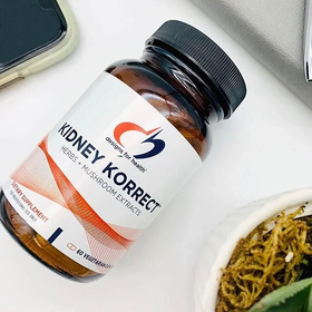 【肾脏健康支持草本配方】KIDNEY KORRECT 虫草红参黄芪等五种草本 肾脏健康支持 健康设计DFH