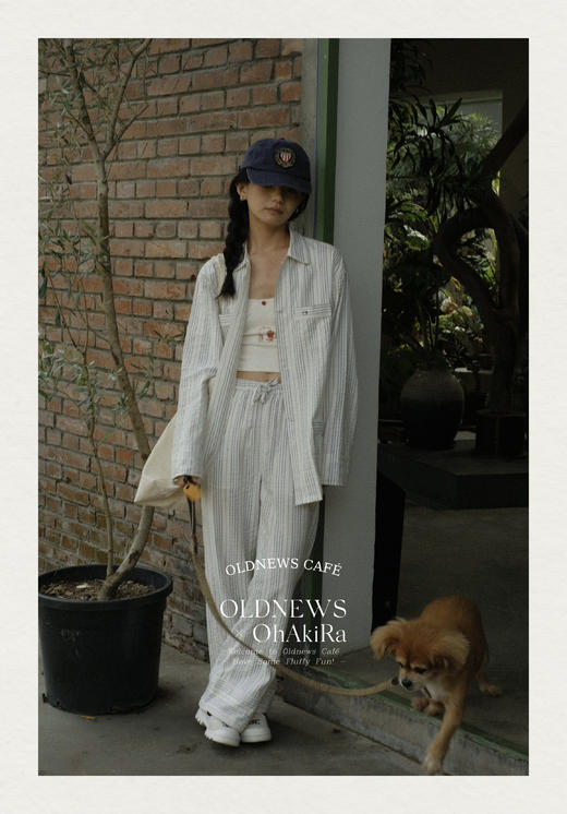 「Oldnews Café」婴儿面料插画印花胸衣式吊带 商品图8