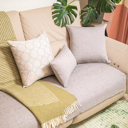 喀什米尔系列沙发巾棉四季通用高端轻奢防滑沙发垫 商品图0