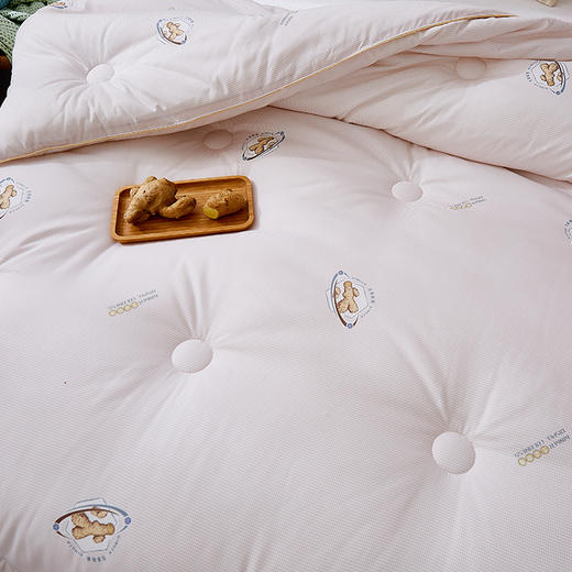 正安优选·生姜驱寒秋冬被   面料升级 舒适睡眠 商品图5