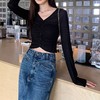 裁缝学苑AS117 V领防晒针织衫纸样打底女装罩衫长袖t恤裁剪衣服图 商品缩略图4
