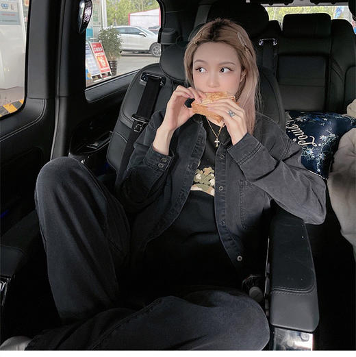 赵思露同款天丝衬衫衬衣04042 商品图3