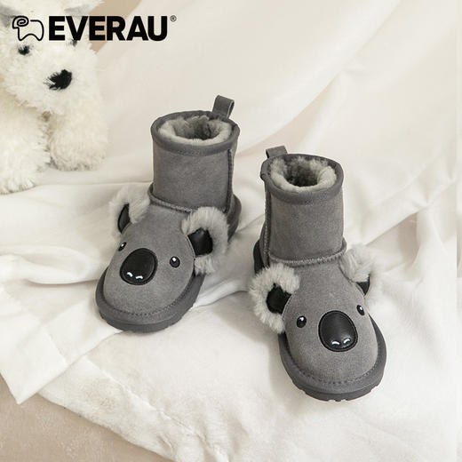 EVERAU轻便防滑耐磨轻便防滑耐磨考拉儿童雪地靴EA3105K 商品图1