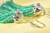 【浪漫风情】祖母绿流苏耳坠   CB12305111 商品缩略图5