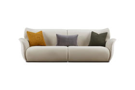 Risa 四人沙发| 皮布面料可选，详询客服