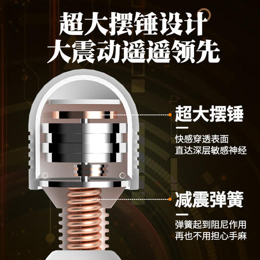 【谜姬】米罗AV震动棒 商品图1