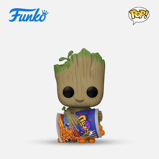 Funko POP I AM Groot美漫漫威格鲁特与芝士球手办摆件 70654 商品图0