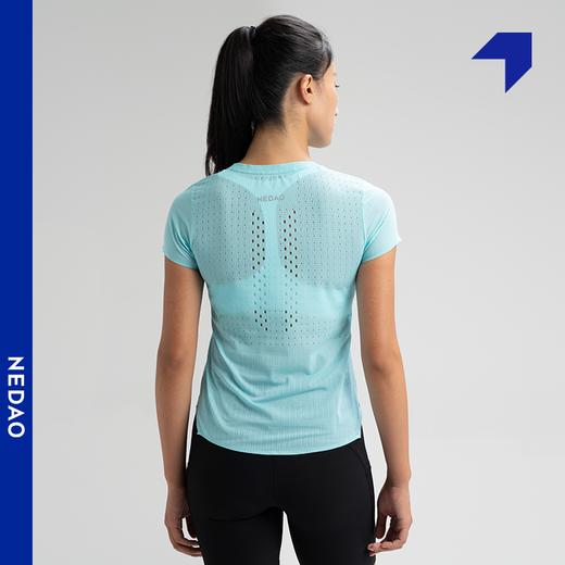 NEDAO内道 纯色风洞短袖T恤3.0 女马拉松跑步训练 超轻透气 商品图5