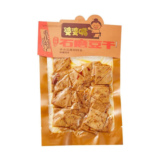婆婆嘴麻辣味石磨豆干90克/袋 商品图0