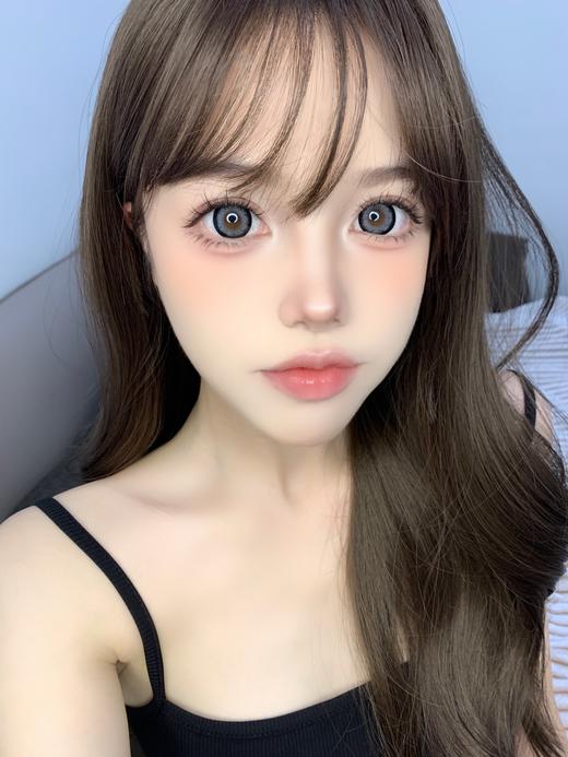 springcon 心动小熊 棕/迷失小鹿 灰 14.5mm 年抛 含硅水凝胶 商品图6