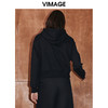 VIMAGE纬漫纪冬季新款时尚休闲宽松显瘦连帽套头卫衣女上衣V2013618 商品缩略图4