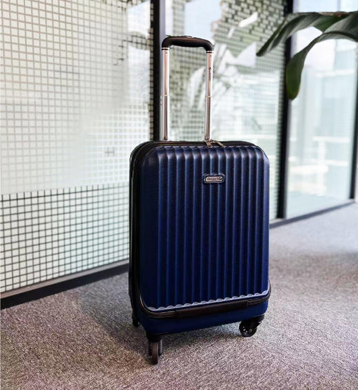 特惠福利款-银座外销前开盖拉链登机箱9095系列 商品图3