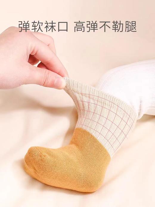【贝肽斯】儿童袜子春秋男女婴幼儿中筒袜 长筒袜 宝宝袜子 商品图3