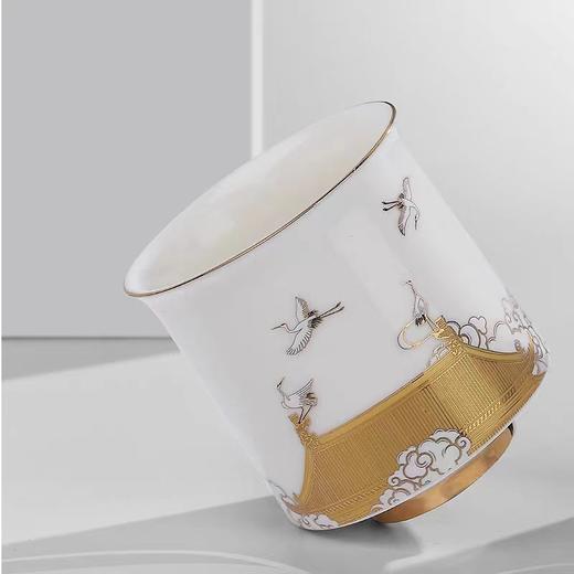 【积分】鹤喜茶杯主人杯4个套装 商品图2