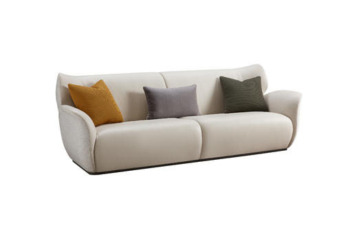 Risa 四人沙发| 皮布面料可选，详询客服 商品图1