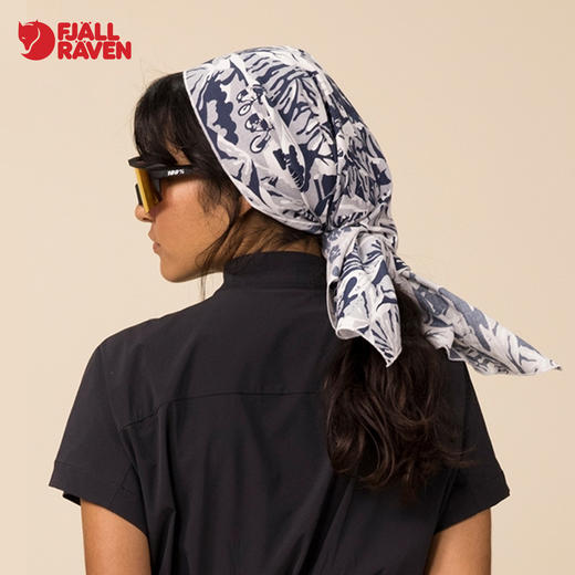 北极狐SPECIALIZED联名biking艺术款羊毛骑行男女丝巾头巾 22006 商品图1