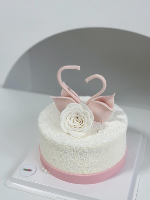 简约奶油蛋糕 | 鲜果原味奶油 - 天鹅湖（粉） 商品图2