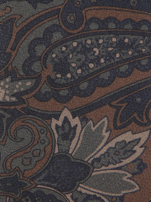 callisto咖色全桑蚕丝领带 FSCTE001BR 商品图3