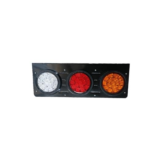 三联尾灯带架LED高亮灯珠圣源SY0008 商品图1