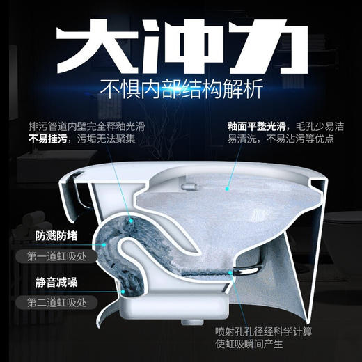 希箭（HOROW）智能马桶全自动冲洗O2O（不含安装） P40-pro脚踢翻圈翻盖400坑距 商品图2