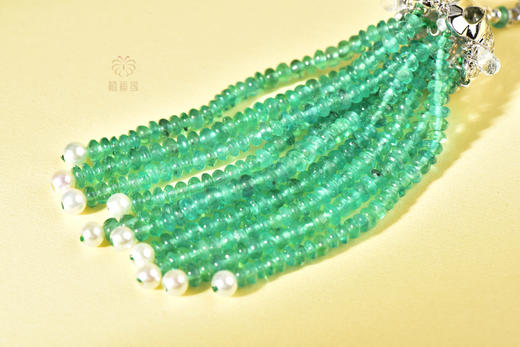 【浪漫风情】祖母绿流苏挂坠    CB12306050 商品图3