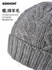 卡蒙男士羊毛套头帽防寒防风帽冬季毛线帽发热内里保暖针织帽 商品缩略图2