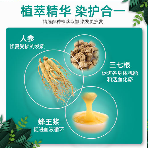 买1️⃣送1️⃣！会洗头就会染发【艾尚彩豆果泡泡染】3元不到染出质感发色，头发巨顺滑‼️10分钟搞定，父母也安排！ 商品图5