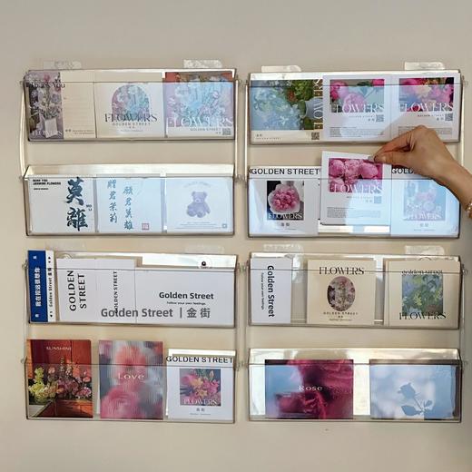 【花店陈列】卡片收纳架/墙挂款 商品图5