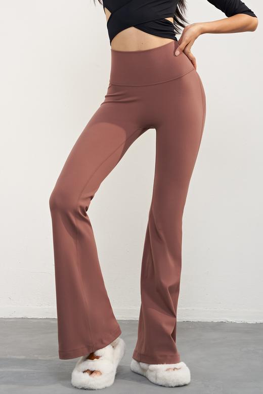 哈瓦塔高腰亲肤微喇运动瑜伽裤 商品图14