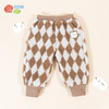 贝贝怡童装儿童裤子加厚保暖冬季男童女童长裤秋冬冬装234K2559 商品缩略图1