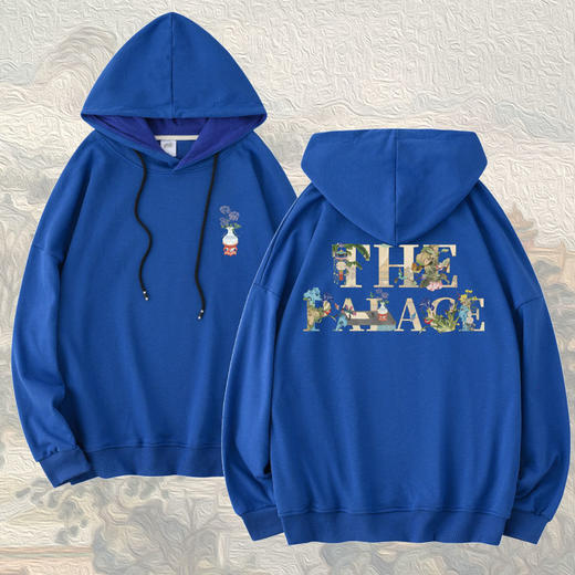 【宫里卫衣】你梦里的紫禁城 山水楼阁款连帽卫衣 商品图3