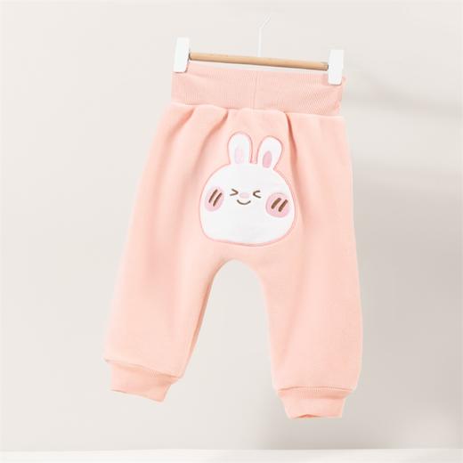 贝贝怡童装秋冬新款婴幼儿加绒休闲长裤外出打底裤子高腰大PP裤234K2555
 商品图3