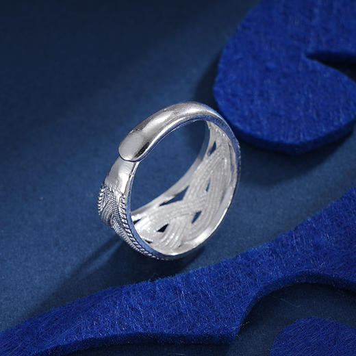 子佩集S990银【千尘】戒指【MXJZ011】花丝2309 商品图5