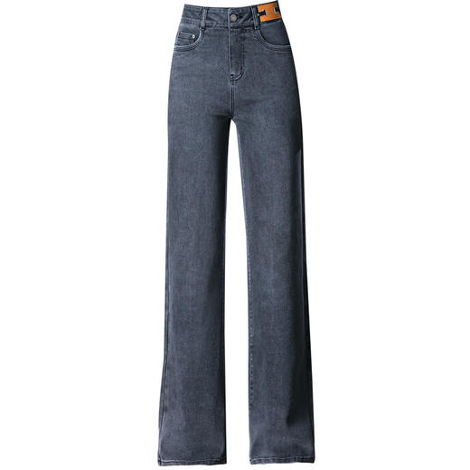 DS 3505高腰直筒阔腿显瘦裤子 商品图4