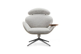 Silver 休闲椅 | 皮布面料可选，详询客服