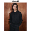 VIMAGE纬漫纪冬季新款时尚休闲宽松显瘦连帽套头卫衣女上衣V2013618 商品缩略图0